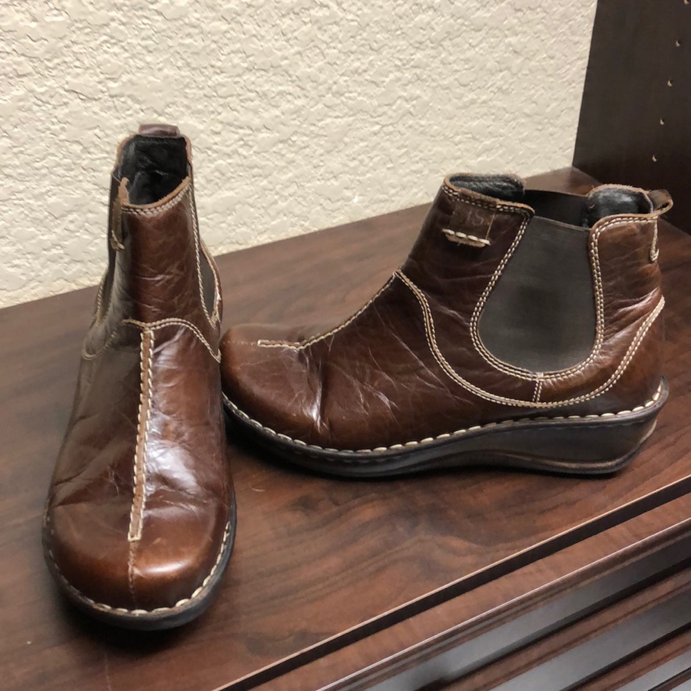 COPY - Joseph Seibel leather ankle boots